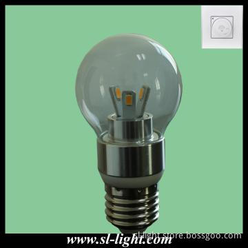 Glass cup led candle bulb lamp E14
